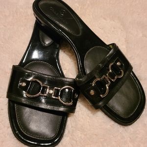 Cole Haan Nike Air Black Buckle Sandals